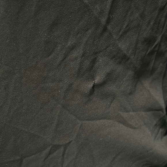 Buckle Black Women’s Black V-Neck Embroidered Cut-Out Wide Sleeve Top Medium - Picture 10 of 12